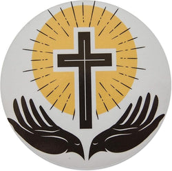 Novel Merk Eucharist 3 Inch Flat Refrigerator Magnet (Single Pack)