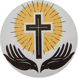 Novel Merk Eucharist 3 Inch Flat Refrigerator Magnet (Single Pack)