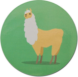 Novel Merk Llama 3 Inch Flat Refrigerator Magnet (Single Pack)