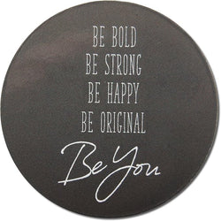 Novel Merk Be You 2 Inch Flat Refrigerator Magnet (Single Pack)