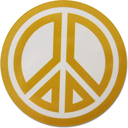 Novel Merk Peace Sign 3 Inch Flat Refrigerator Magnet (Single Pack)