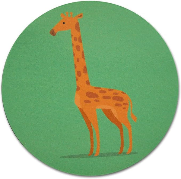 Novel Merk Giraffe 3 Inch Flat Refrigerator Magnet (Single Pack)
