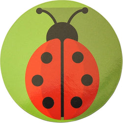 Novel Merk Ladybug 3 Inch Flat Refrigerator Magnet (Single Pack)