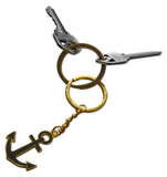 Novel Merk Anchor Enamel Keychain (Single Pack)
