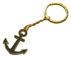 Novel Merk Anchor Enamel Keychain (Single Pack)