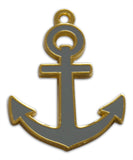 Novel Merk Anchor Enamel Ornament (Single Pack)