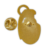 Novel Merk Grenade Lapel Pin, Hat Pin & Tie Tack with Clutch Back (Single Pack)