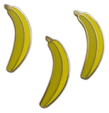 Novel Merk Tropical Fruits – Banana & Other Lapel Pin, Hat Pin & Tie Tack Set - with Clutch Back (3-Banana)…