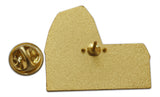 Novel Merk Barn Lapel Pin, Hat Pin & Tie Tack with Clutch Back (Single Pack)