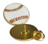 Novel Merk Baseball Lapel Pin, Hat Pin & Tie Tack with Clutch Back (Single Pack)