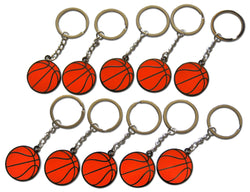 Novel Merk Basketball Sports Enamel Keychain with Key Ring (10)