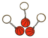 Novel Merk Basketball Sports Enamel Keychain with Key Ring (3)