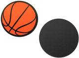 Novel Merk Basketball 3 Inch Flat Refrigerator Magnet (Single Pack)