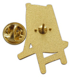 Novel Merk Beach Chair Lapel Pin, Hat Pin & Tie Tack with Clutch Back (Single Pack)