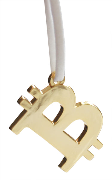 Novel Merk Bitcoin Enamel Ornament (Single Pack)