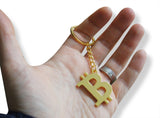 Novel Merk Bitcoin Enamel Keychain (Single Pack)