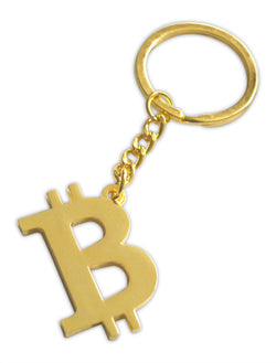 Novel Merk Bitcoin Enamel Keychain (Single Pack)