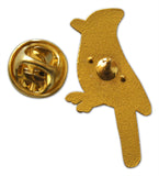 Novel Merk Blue Jay Lapel Pin, Hat Pin & Tie Tack with Clutch Back (Single Pack)