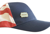 Novel Merk BOOM POW Lapel Pin, Hat Pin & Tie Tack with Clutch Back (Single Pack)
