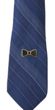 Novel Merk Bowtie Lapel Pin, Hat Pin & Tie Tack with Clutch Back (Single Pack)