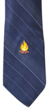 Novel Merk Campfire Lapel Pin, Hat Pin & Tie Tack with Clutch Back (Single Pack)