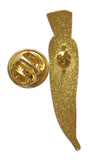 Novel Merk Carrots Lapel Pin, Hat Pin & Tie Tack with Clutch Back (Single Pack)