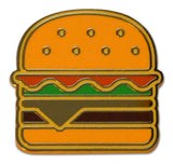 Novel Merk Hamburger Lapel Pin, Hat Pin & Tie Tack with Clutch Back (Single Pack)