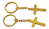 Novel Merk Cross Enamel Keychain (Single Pack)