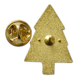Novel Merk Tree Lapel Pin, Hat Pin & Tie Tack with Clutch Back (Single Pack)