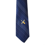 Novel Merk Crossed Wrenches Lapel Pin, Hat Pin & Tie Tack with Clutch Back (Single Pack)