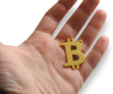 Novel Merk Bitcoin Enamel Ornament (Single Pack)