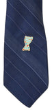 Novel Merk DNA Helix Lapel Pin, Hat Pin & Tie Tack with Clutch Back (Single Pack)