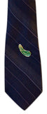 Novel Merk Pickle Lapel Pin, Hat Pin & Tie Tack with Clutch Back (Single Pack)