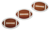 Novel Merk Football 3 Inch Flat Refrigerator Magnet (Single Pack)