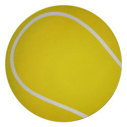 Novel Merk Tennis Ball 3 Inch Flat Refrigerator Magnet (Single Pack)
