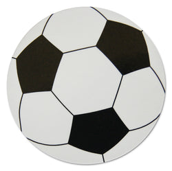 Novel Merk Soccer Ball 3 Inch Flat Refrigerator Magnet (Single Pack)