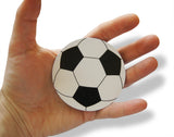 Novel Merk Soccer Ball 3 Inch Flat Refrigerator Magnet (Single Pack)