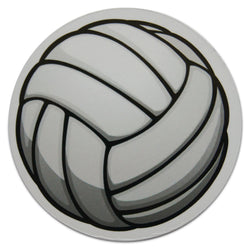 Novel Merk Volleyball 3 Inch Flat Refrigerator Magnet (Single Pack)