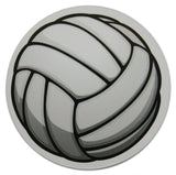 Novel Merk Volleyball 3 Inch Flat Refrigerator Magnet (Single Pack)