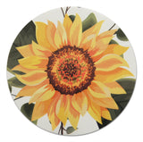 Novel Merk Sunflower Vinyl Sticker Decals – 2 Inch Round Individual Cut - Waterproof (10 Pack)