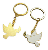 Novel Merk Dove Enamel Keychain (Single Pack)