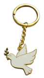Novel Merk Dove Enamel Keychain (Single Pack)
