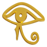 Novel Merk Eye of Horus Lapel Pin, Hat Pin & Tie Tack with Clutch Back (Single Pack)