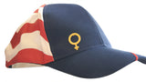 Novel Merk Female Sign Lapel Pin, Hat Pin & Tie Tack with Clutch Back (Single Pack)