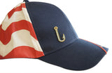 Novel Merk Fishing Hook Lapel Pin, Hat Pin & Tie Tack with Clutch Back (Single Pack)