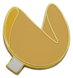 Novel Merk Fortune Cookie Lapel Pin, Hat Pin & Tie Tack with Clutch Back (Single Pack)