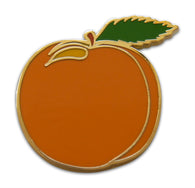 Novel Merk Peach Lapel Pin, Hat Pin & Tie Tack with Clutch Back (Single Pack)