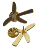 Novel Merk Wind Turbine Lapel Pin, Hat Pin & Tie Tack with Clutch Back (Single Pack)