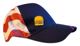 Novel Merk Hamburger Lapel Pin, Hat Pin & Tie Tack with Clutch Back (Single Pack)