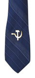 Novel Merk Hammer & Sickle Lapel Pin, Hat Pin & Tie Tack with Clutch Back (Single Pack)